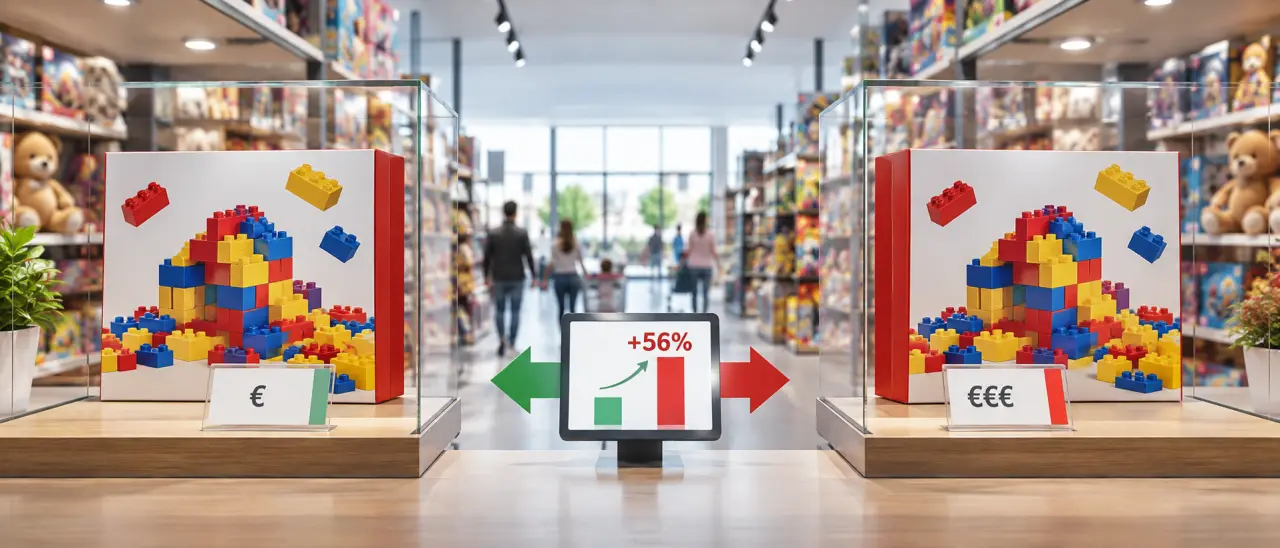 Comparateur de prix LEGO : jusqu'à 56 % d'écart entre deux boutiques pour le même set