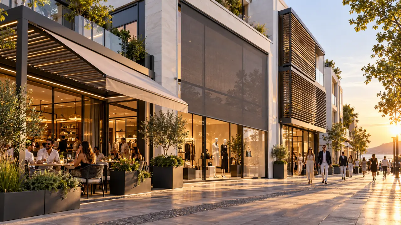 Store commerce : choisir la bonne protection pour une terrasse, une vitrine ou une façade