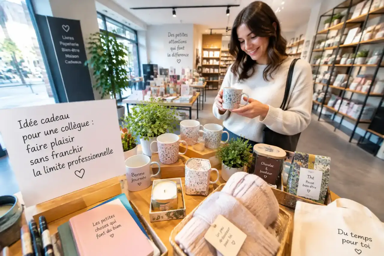Idée cadeau pour une collègue : faire plaisir sans franchir la limite professionnelle